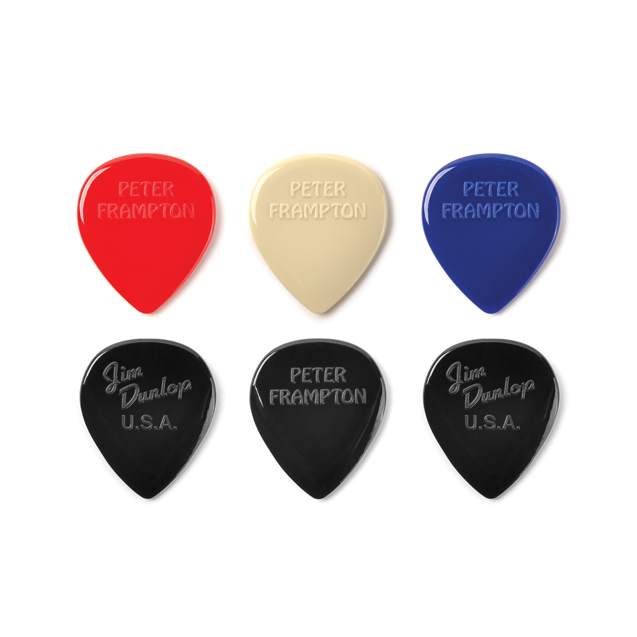 Jim Dunlop Peter Frampton Signature 6'lı Paket Pena 2