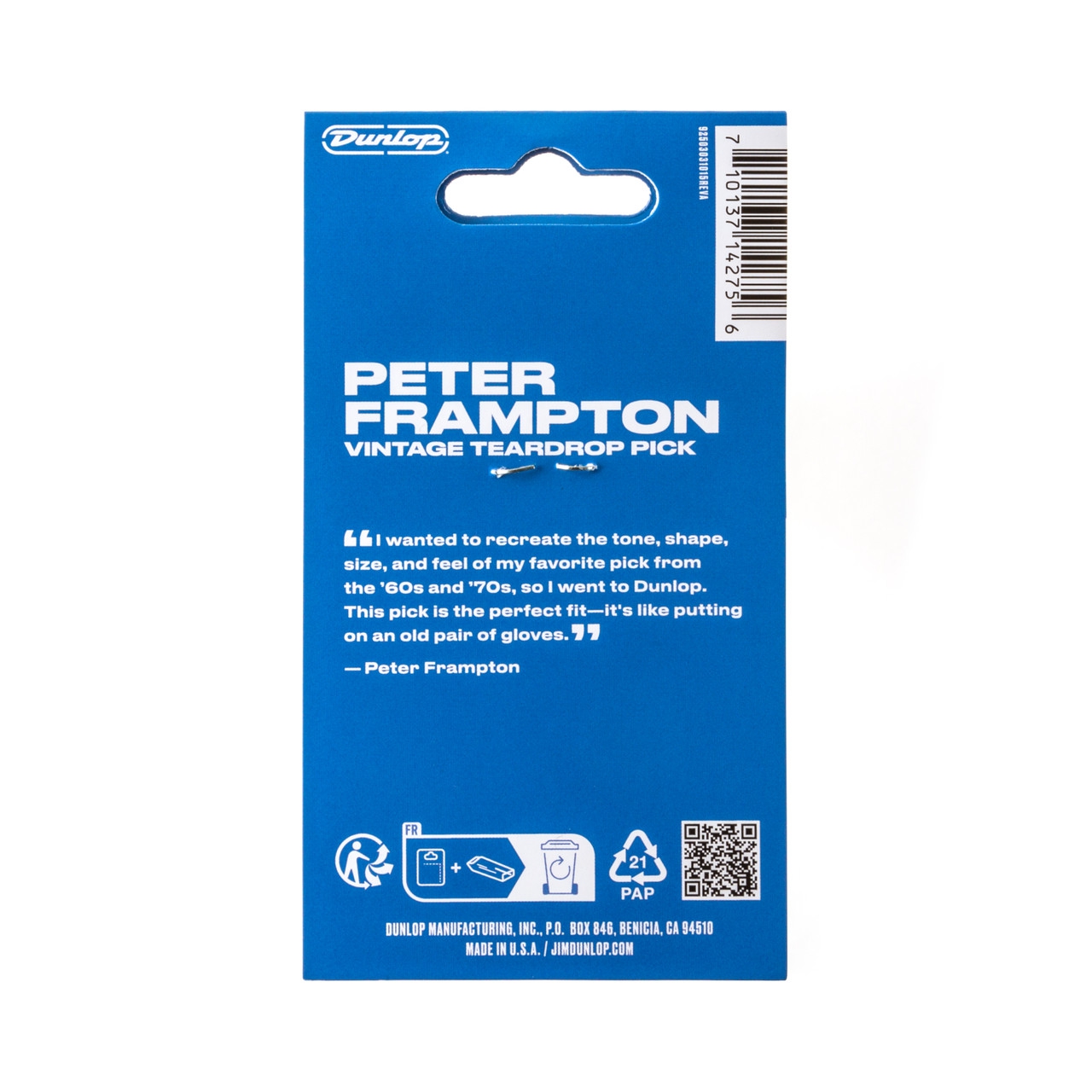 Jim Dunlop Peter Frampton Signature 6'lı Paket Pena 3