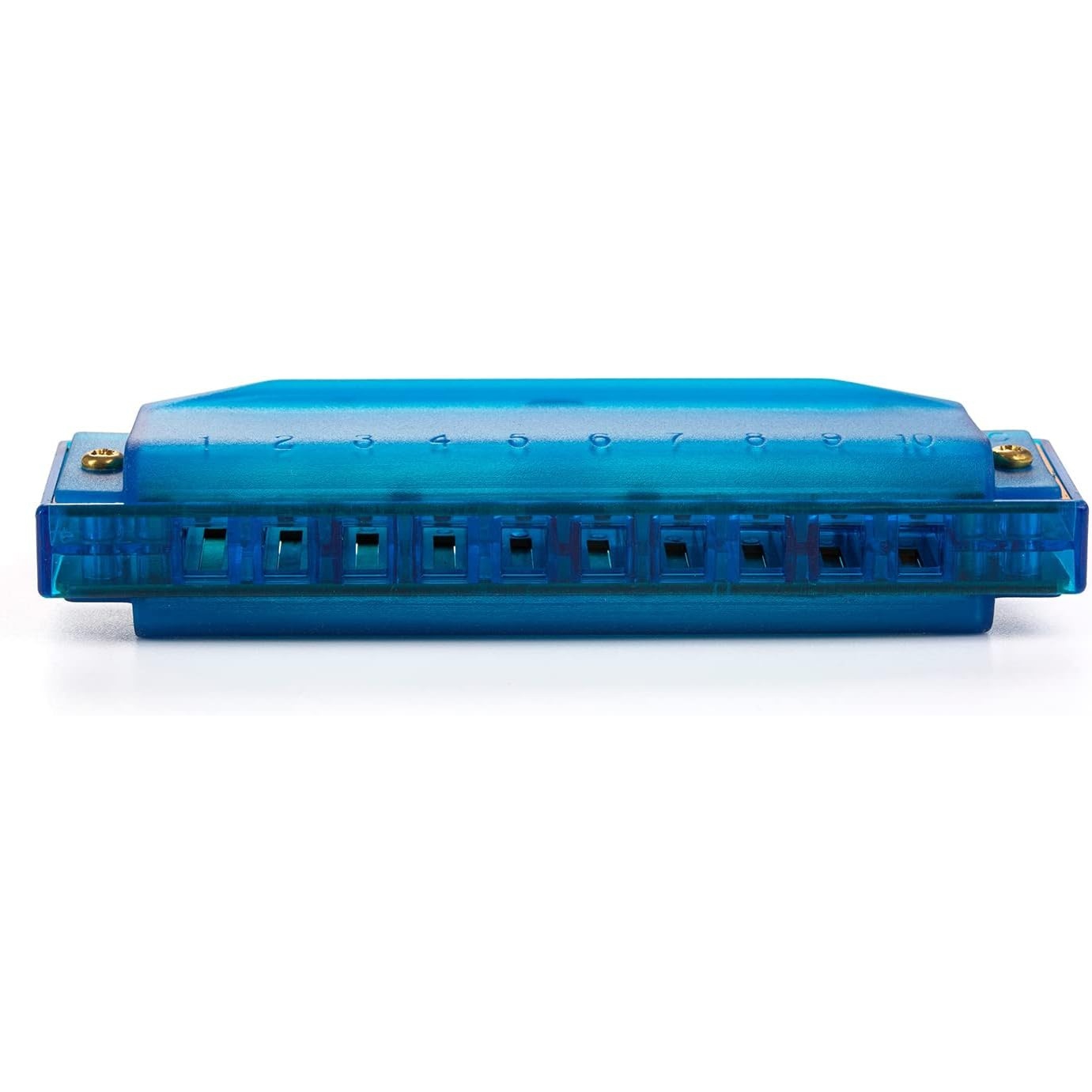 Hohner M5252 Translucent Harp Mavi Mızıka (Do Majör) 2
