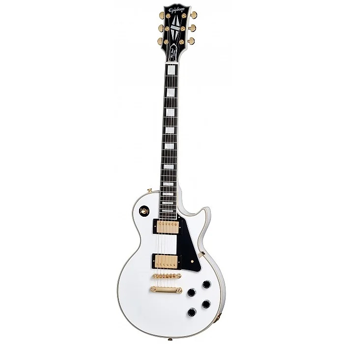 Epiphone Les Paul Studio Gold Hardware Elektro Gitar (Alpine White) 1