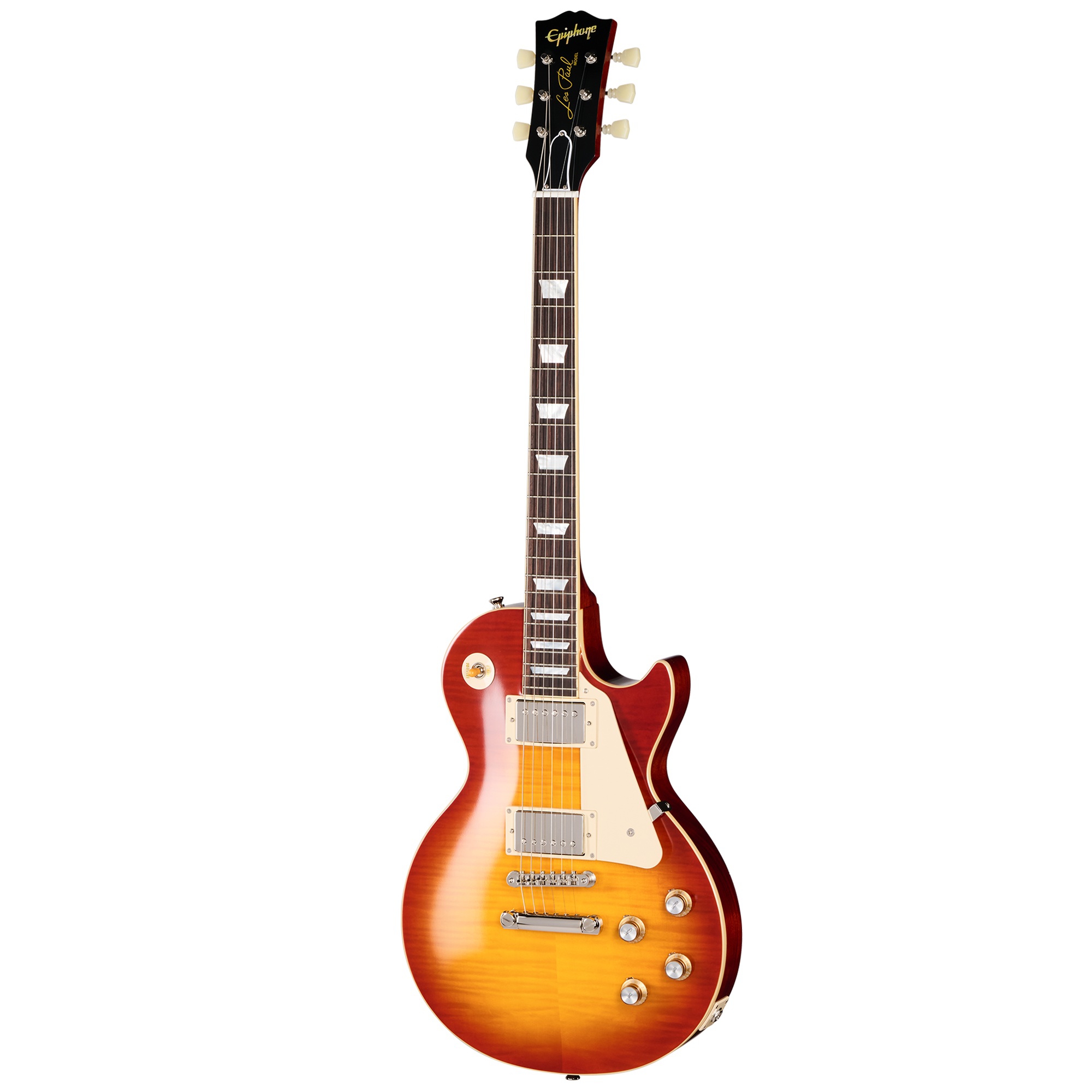 Epiphone 1960 Les Paul Standard Reissue Elektro Gitar (Washed Cherry Sunburst) 1