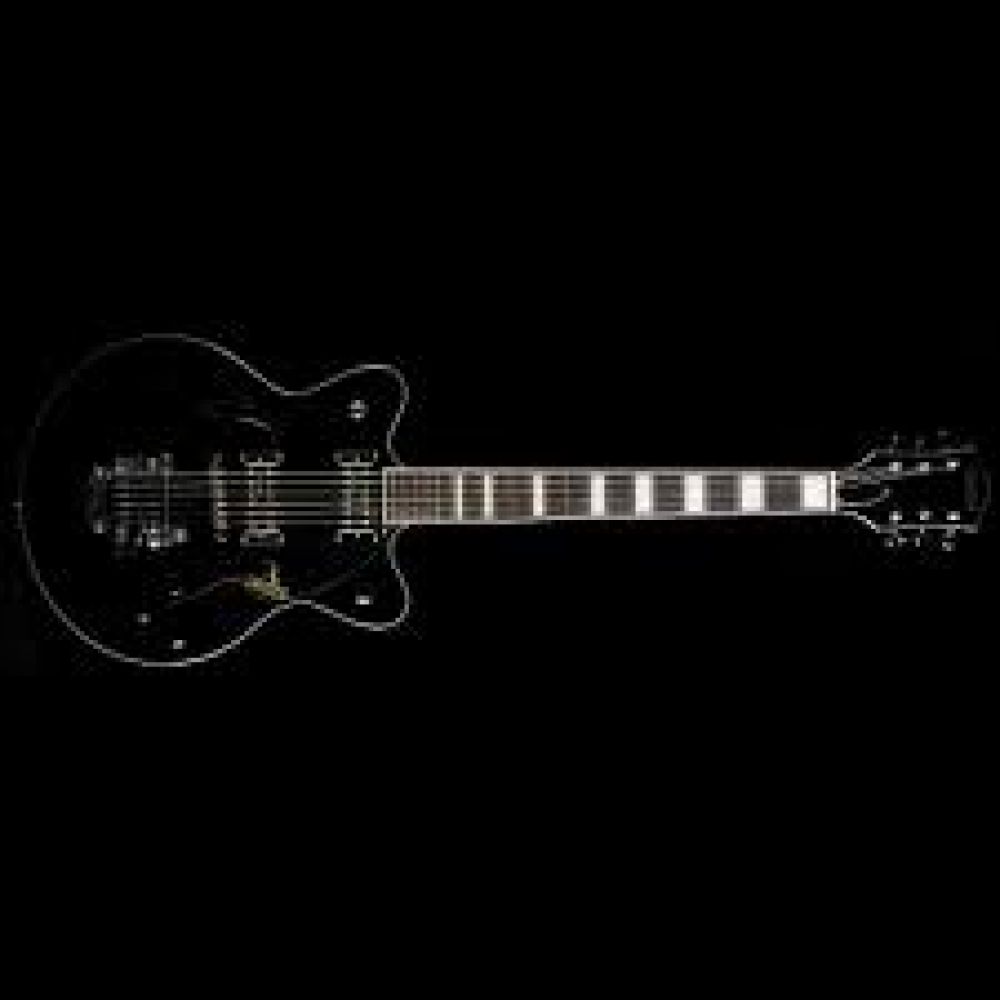 Gretsch G2655 Streamliner CB Junior DC Black Elektro Gitar 1