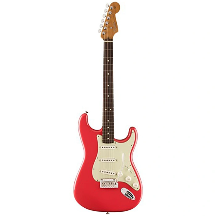 Fender Custom Shop Limited Edition 1965 Stratocaster NOS Akçaağaç Klavye Firemist Red Elektro Gitar 1