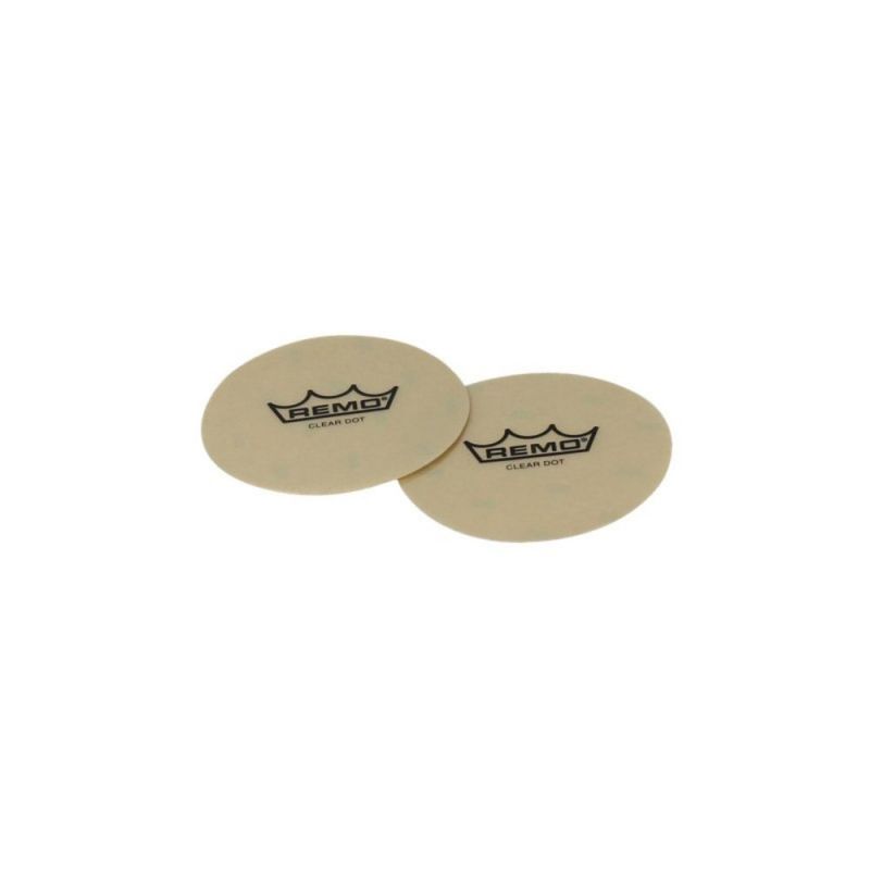 REMO SOUND CONTROL CLEAR DOT PATCH 4 inç (2 Pack) 1