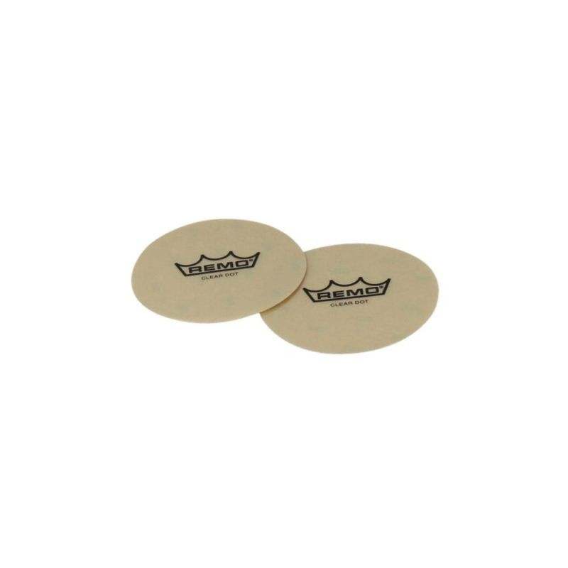 REMO SOUND CONTROL CLEAR DOT PATCH 4 inç (2 Pack) 2