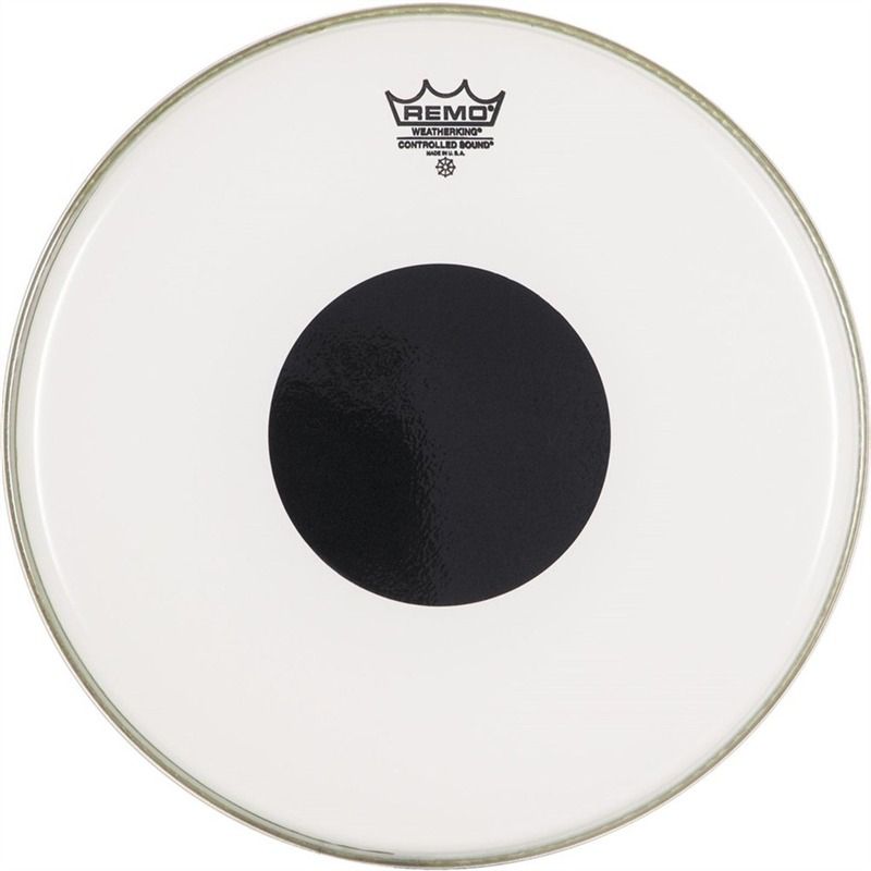 Remo Controlled Sound® Clear Black Dot™ 13 İnç Davul Derisi 1