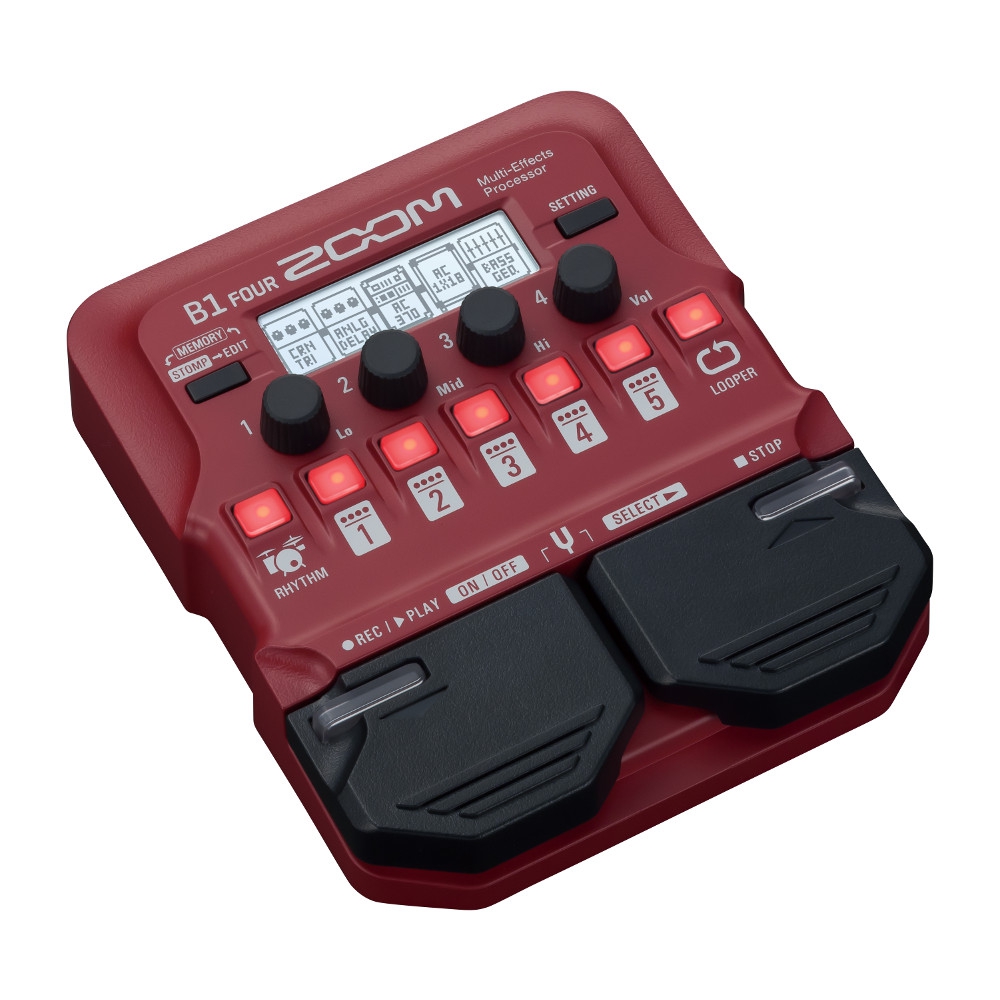 Zoom B1 FOUR Bass Multi-Efekt Prosesörü 3