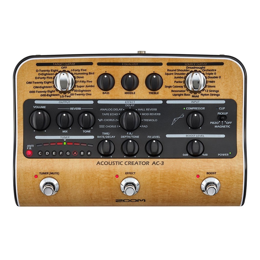 Zoom Ac-3 Akustik Gitar Prosesörü 2