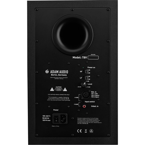 ADAM Audio T8V 8 inç Aktif Monitör Hoparlör (Tek) 3