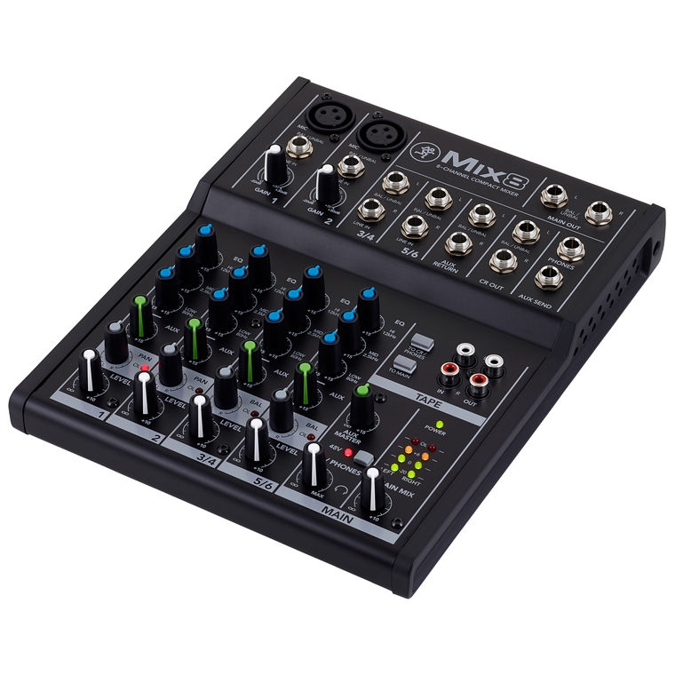 Mackie Mix8 8 Kanal Deck Mikser 3