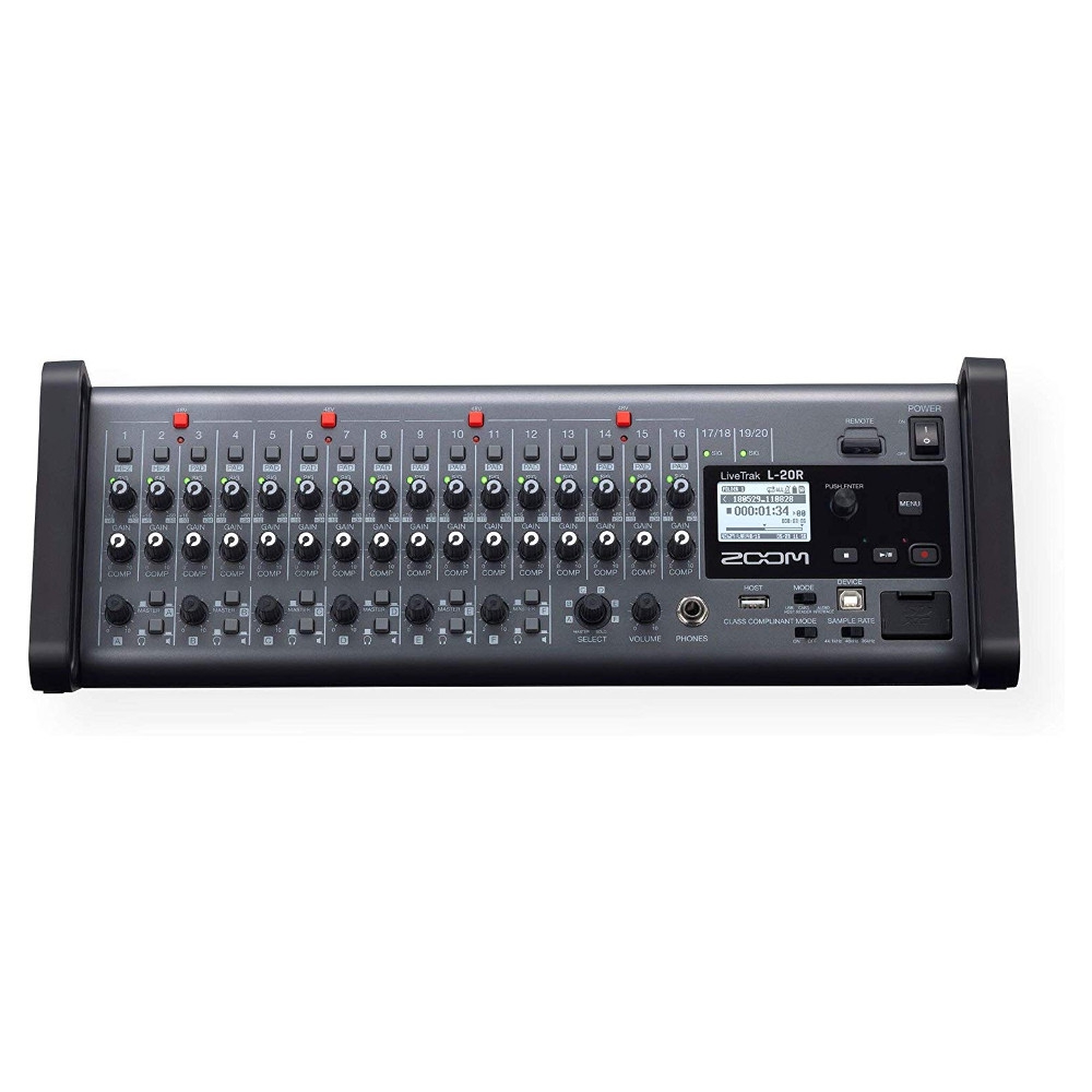 Zoom L20R Uzaktan Kontrol Dijital Mikser 3
