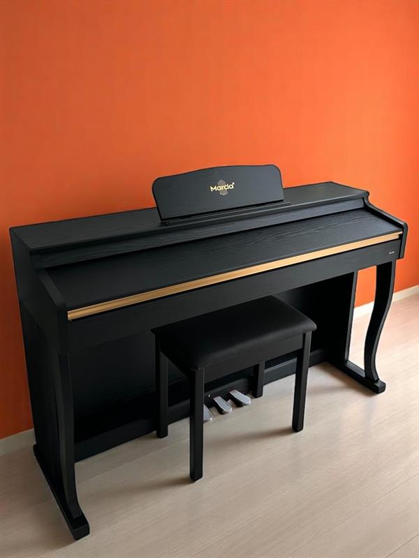 MARCİA MK-900 BK Dijital Konsol Piyano, Bluetooth, Tuş Hassasiyeti, 88 Tuşlu, Kapaklı (KULAKLIK VE TABURE) 1
