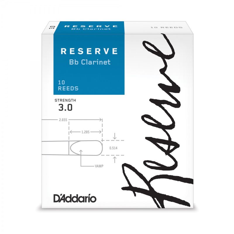 D\'Addario Woodwinds Reserve DCR1030 Sib Klarnet Kamışı No:3 2