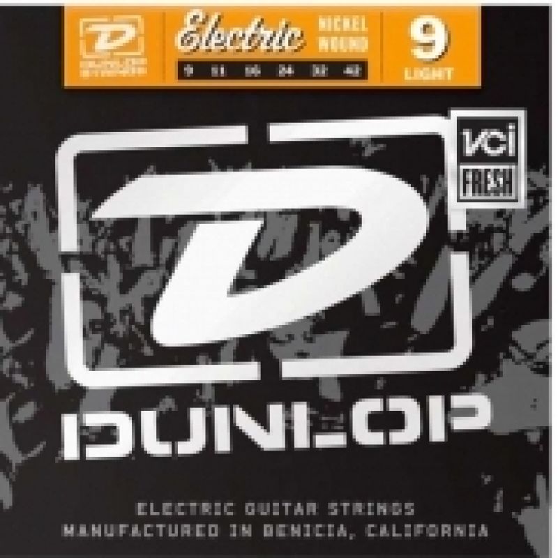 Jim Dunlop DEN0942 Nickel Light Elektro Gitar Teli (9-42) 1