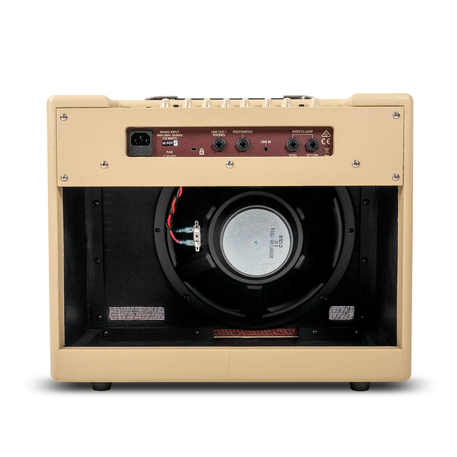 Blackstar Debut 50R 1 x 12&apos;&apos; 50-Watt Kombo Amfi (Cream Oxblood) 5
