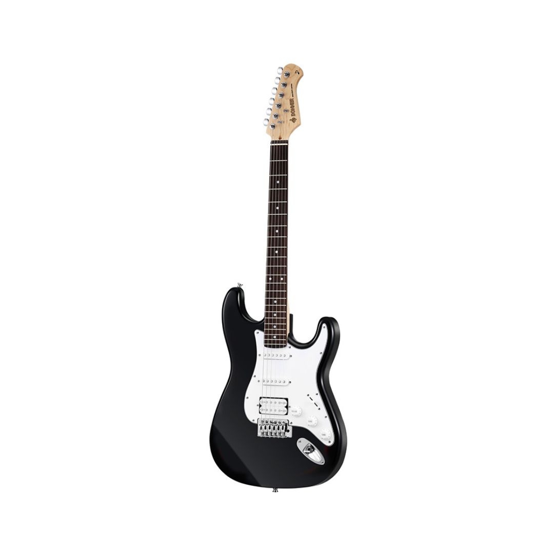 Donner DST-100B Elektro Gitar (Siyah) 1