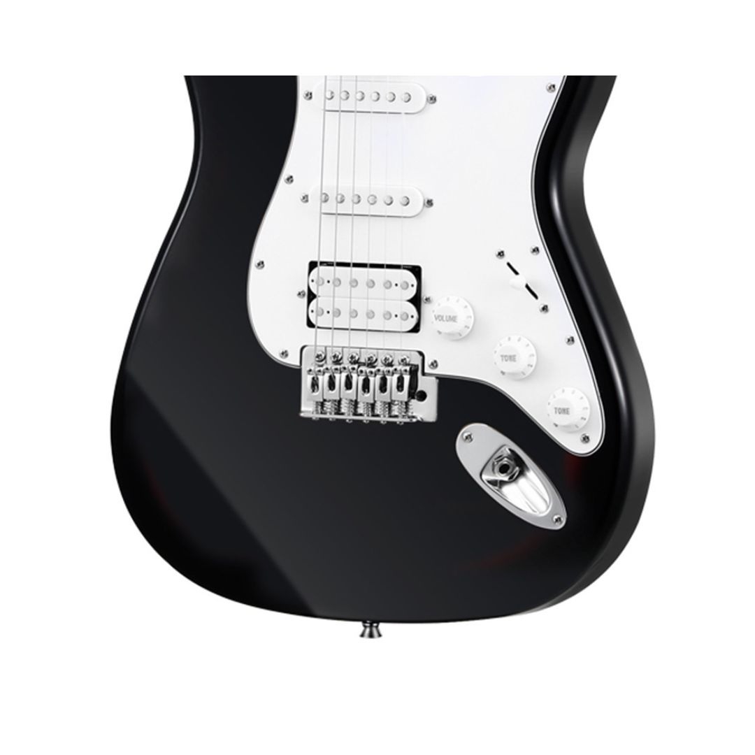 Donner DST-100B Elektro Gitar (Siyah) 3