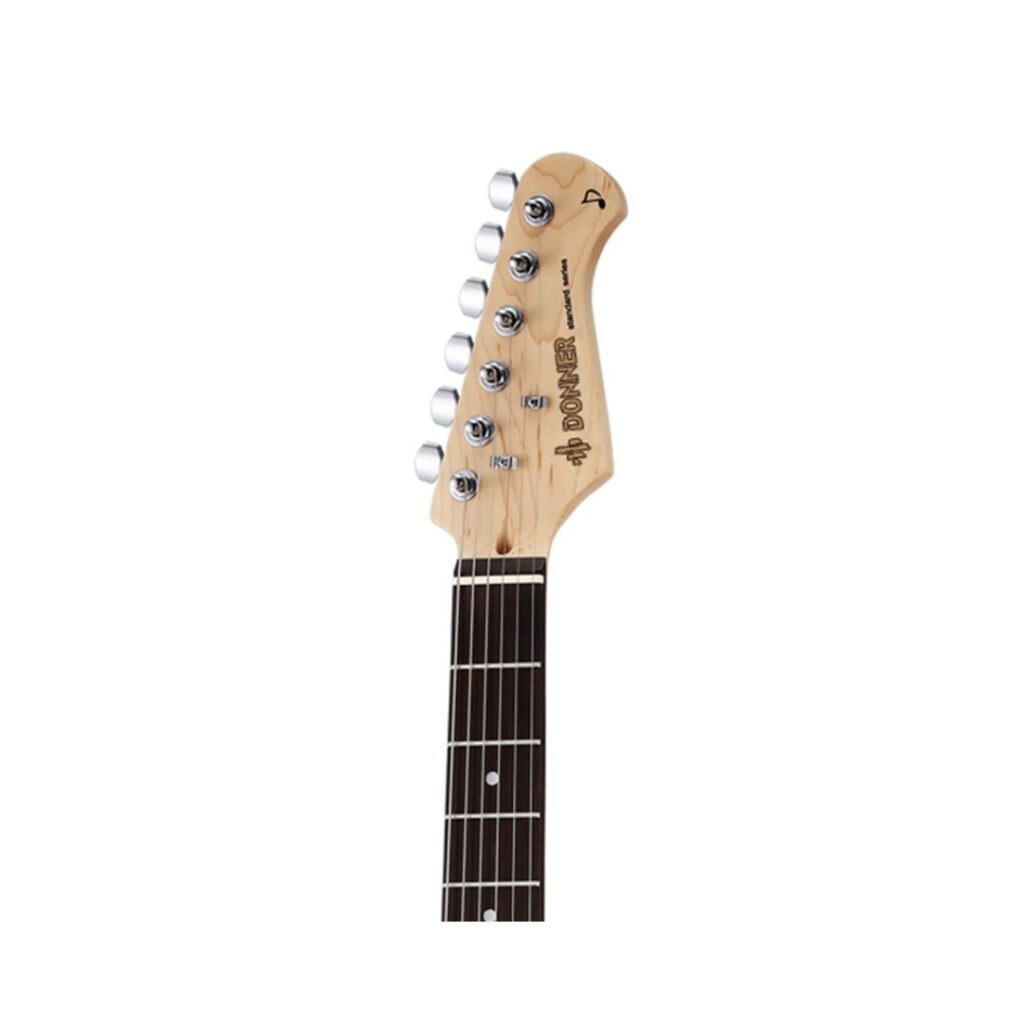 Donner DST-100B Elektro Gitar (Siyah) 4