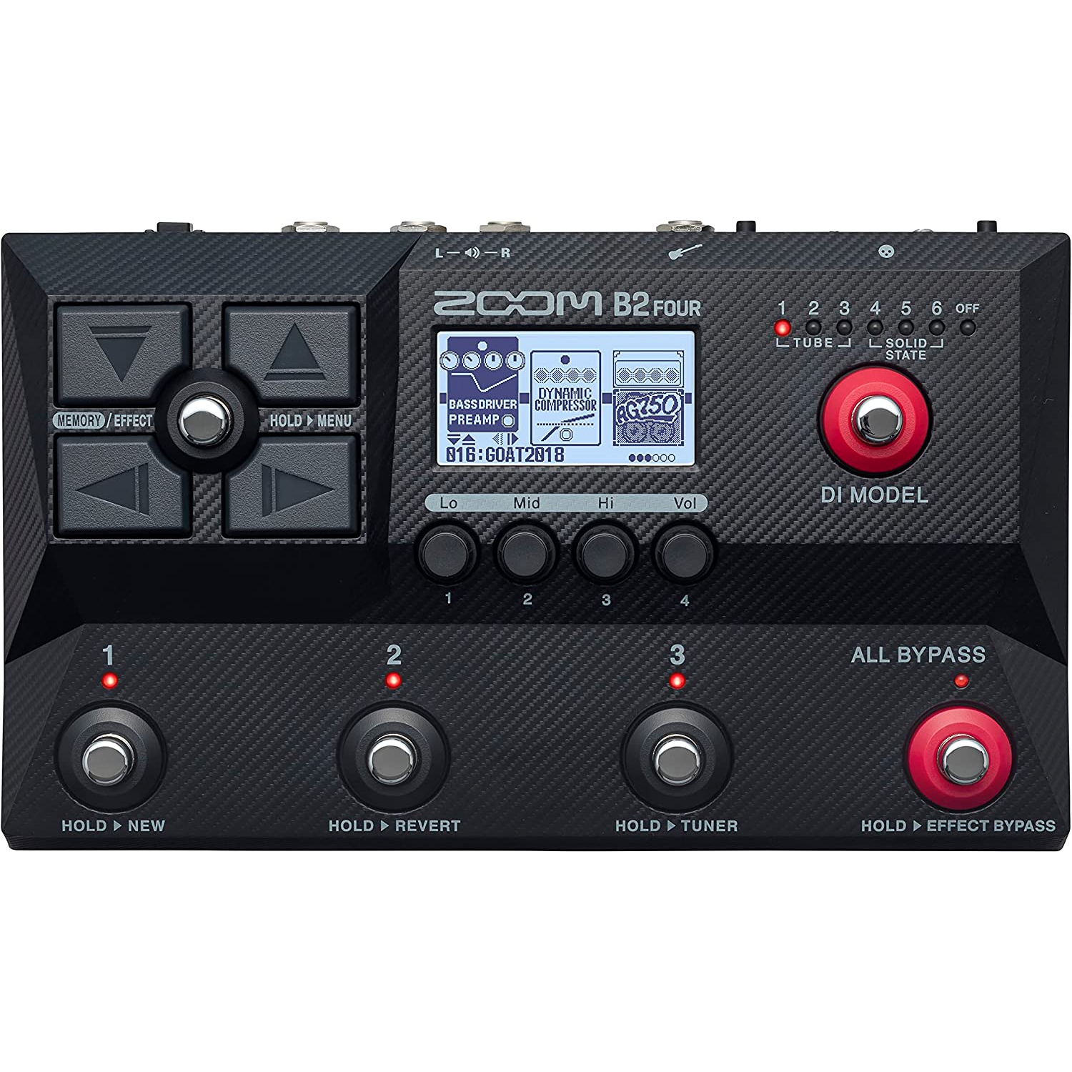 Zoom B2 Bass Multi-effects Processor 1