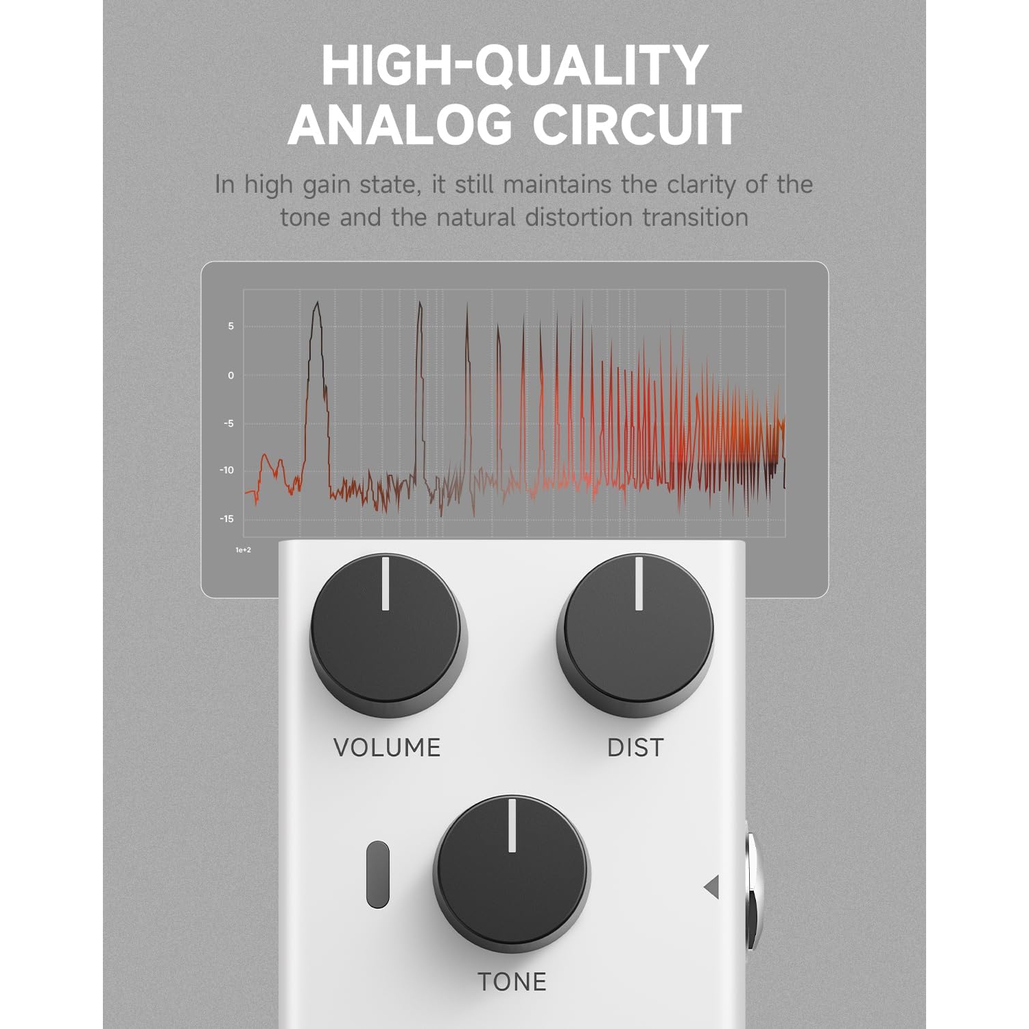 Donner EMBARK 02 Analog Distortion Pedalı 5
