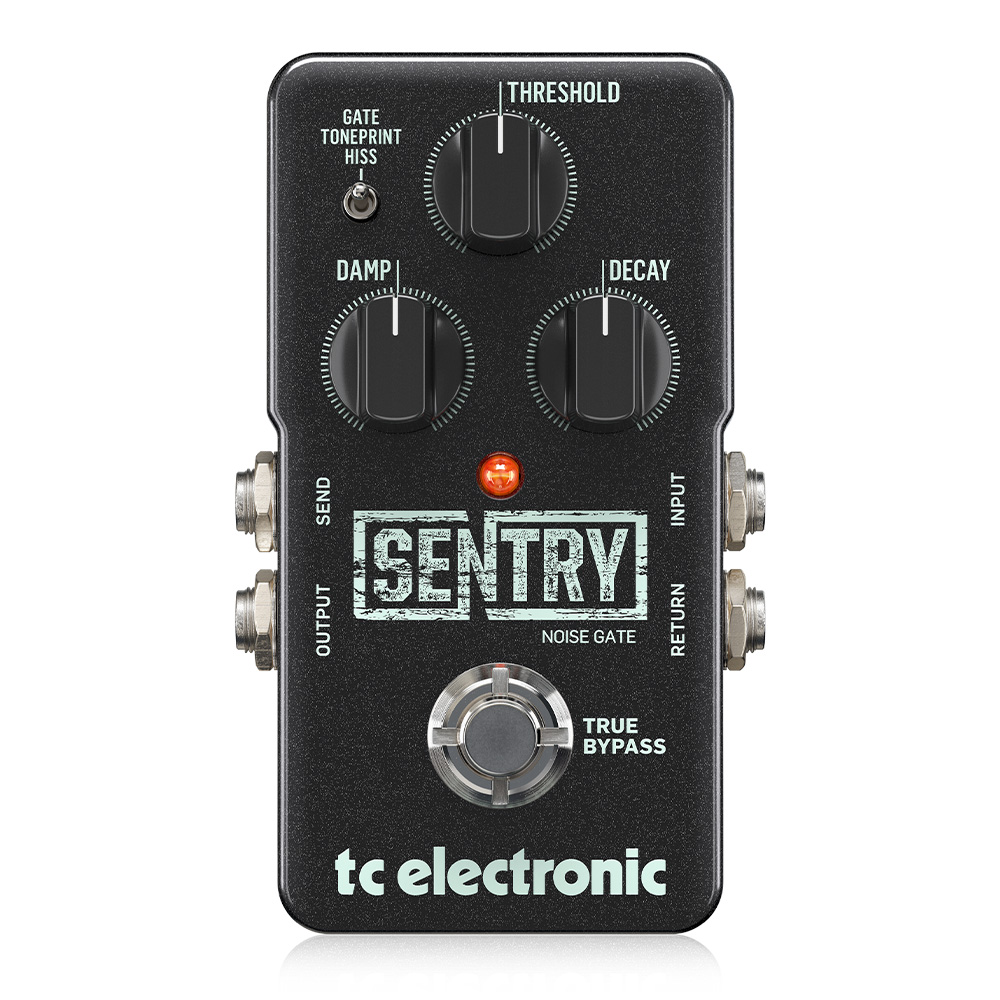 TC Electronic SENTRY NOISE GATE Multiband Noise-Gating Pedal 1