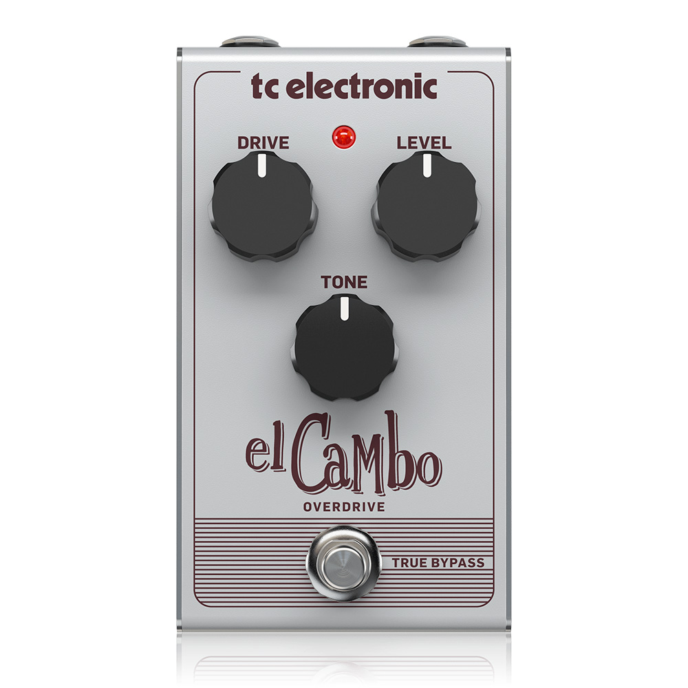 TC Electronic EL CAMBO OVERDRIVE Classic Tube Overdrive Pedal 1