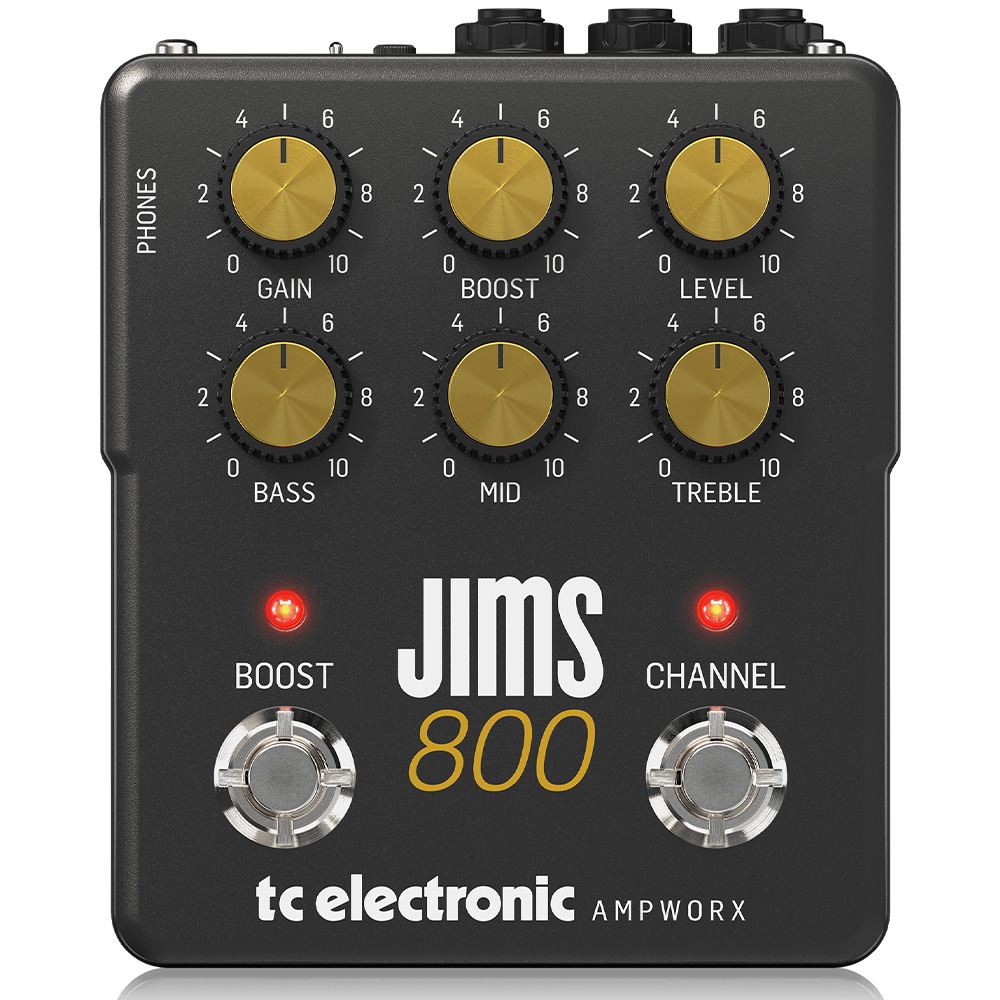 TC Electronic JIMS 800 PREAMP Pedalı 1