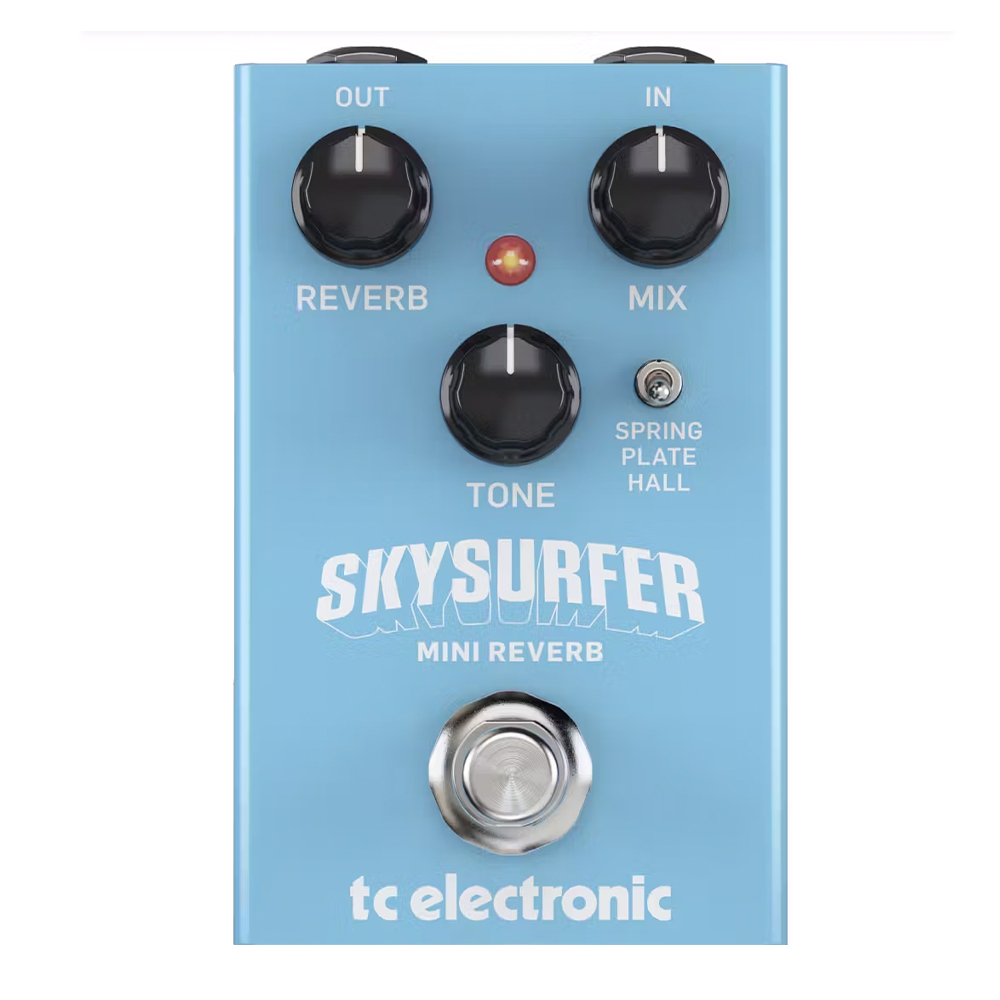 TC Electronic Skysurfer Mini Reverb Pedalı 1