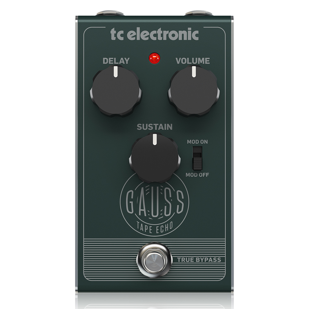 TC Electronic Gauss Tape Echo Pedalı 1