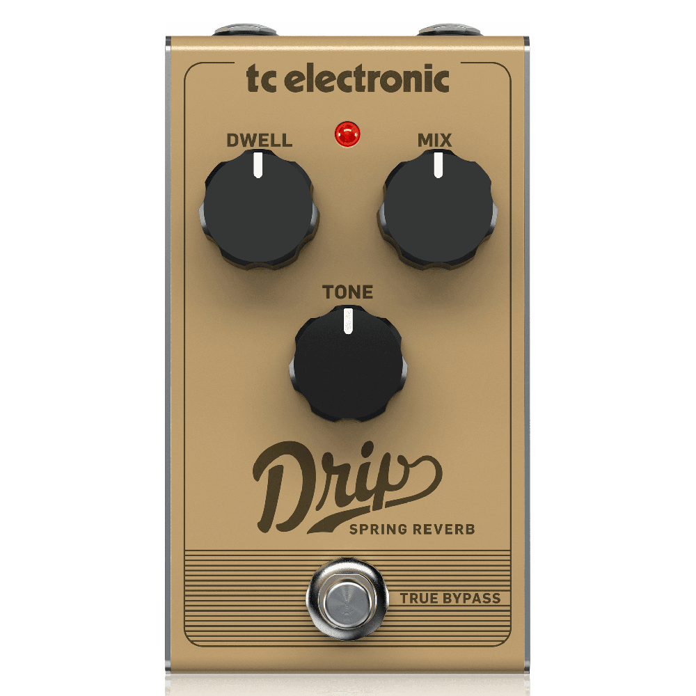 TC Electronic Drip Spring Reverb Pedalı 1