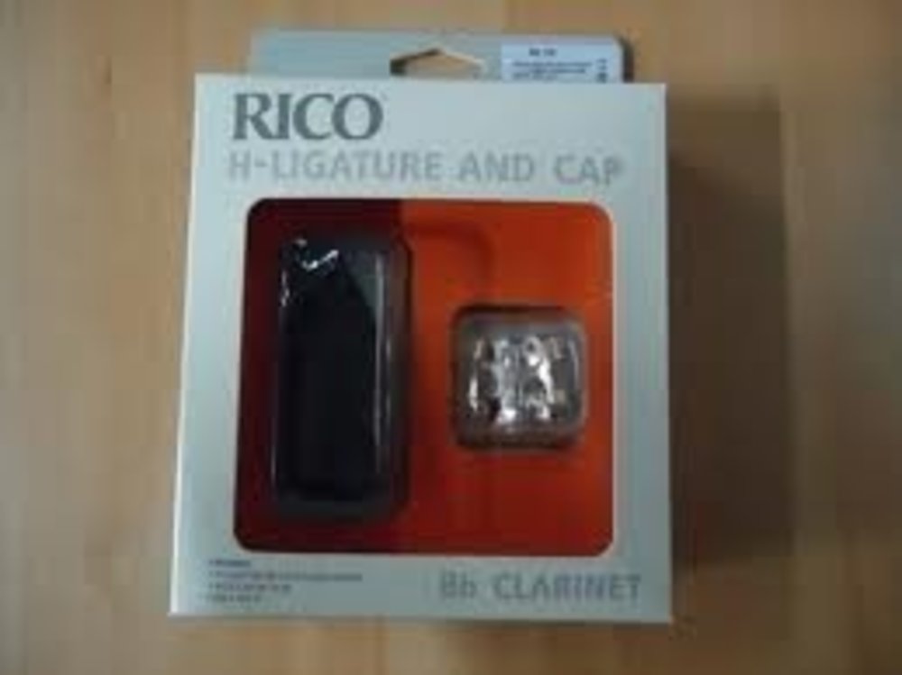 Rico H-Silver HCL1S Sib Klarnet Bek Bileziği ve Kapak Seti 1