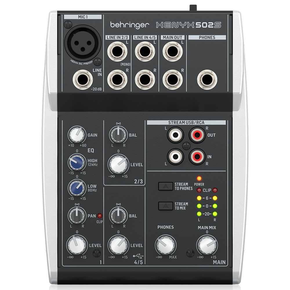 BEHRINGER XENYX 502S Mixer 1
