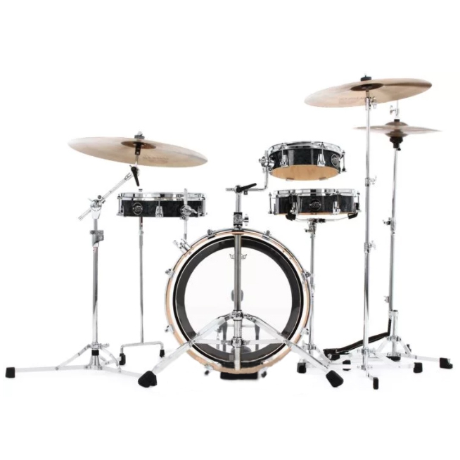 Dw Performance Serisi 4 Parça Low Pro Akusitk Davul (Black Diamond) 5