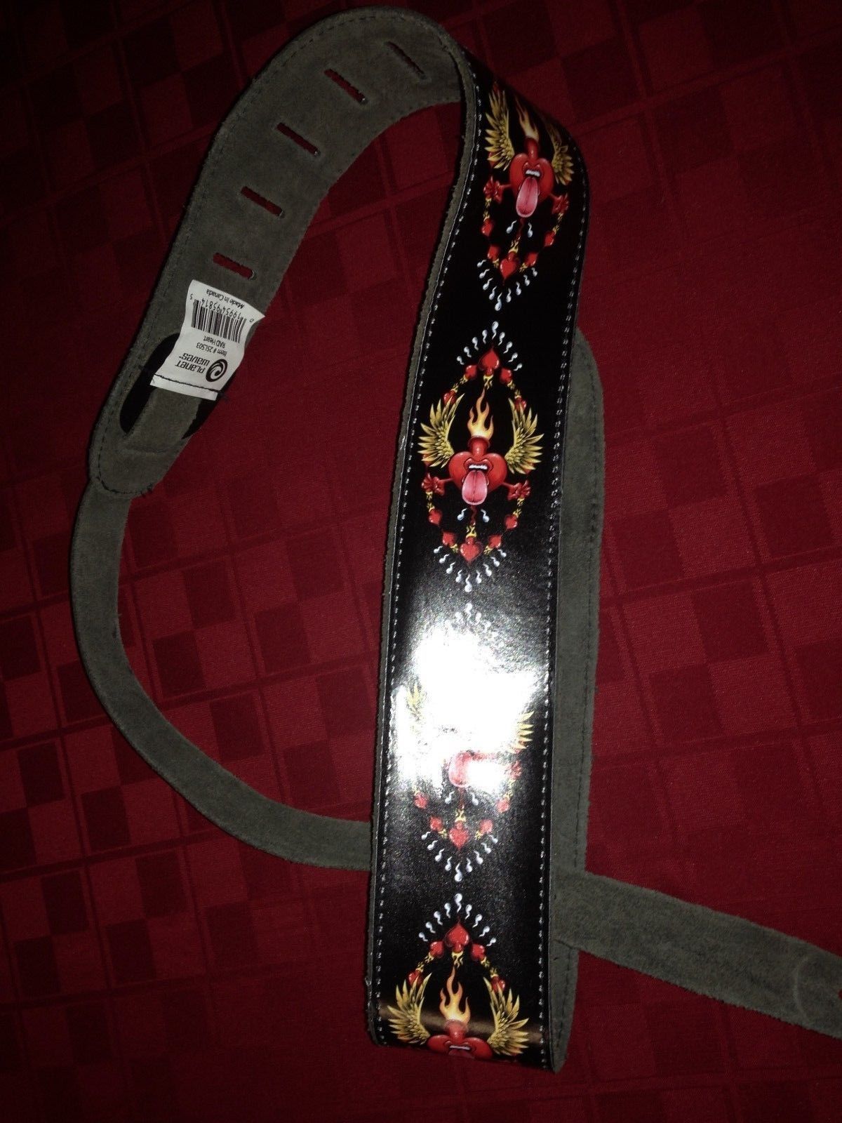 PLANETWAVES 25LS03 GİTAR ASKISI, 2.5  LTH-RAD HEART 2