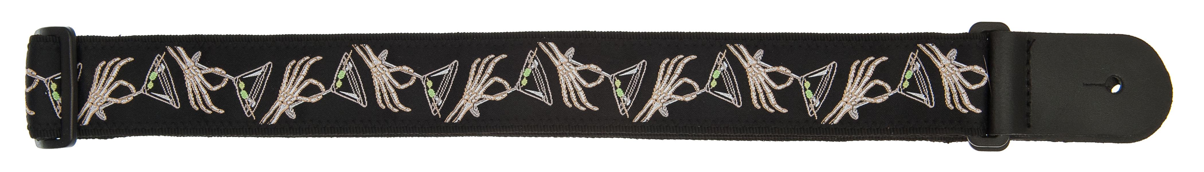 PLANETWAVES 50C07 GİTAR ASKISI, DOKUMA 50MM, STRAP-NP SKELETON GLASS 4