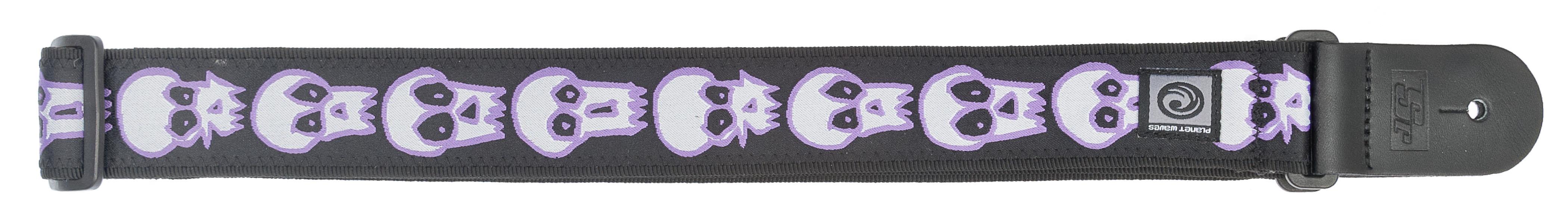 PLANETWAVES 50JS07 GİTAR ASKISI, DOKUMA, JOE SATRIANI SKULLS 4
