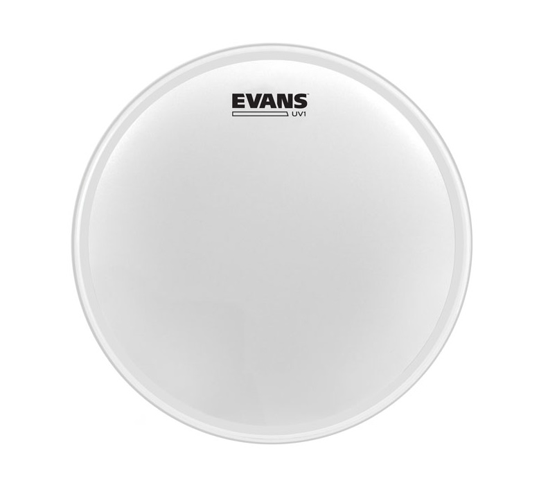 EVANS B08UV1 8" DERİ TOM VE TRAMPET KUMLU BEYAZ TEK KAT 3
