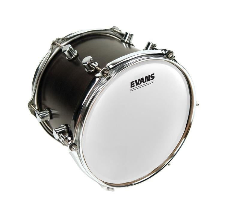 EVANS B08UV1 8" DERİ TOM VE TRAMPET KUMLU BEYAZ TEK KAT 4