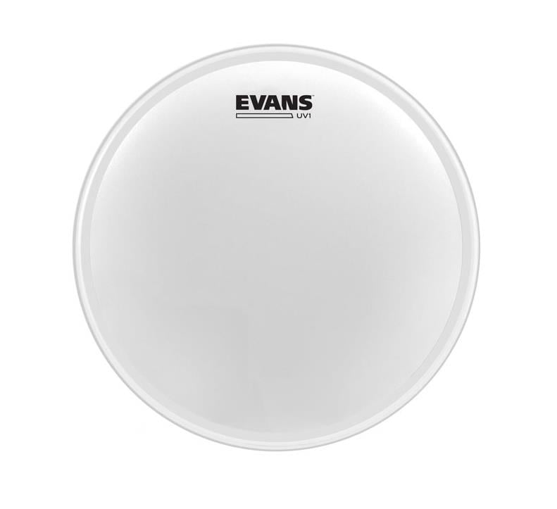 EVANS B08UV1 8" DERİ TOM VE TRAMPET KUMLU BEYAZ TEK KAT 6