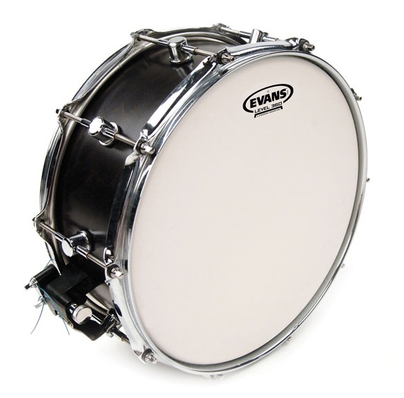 EVANS B14ST 14" DERİ SUPER TOUGH TRAMPET KUMLU BEYAZ ÇİFT KAT 2