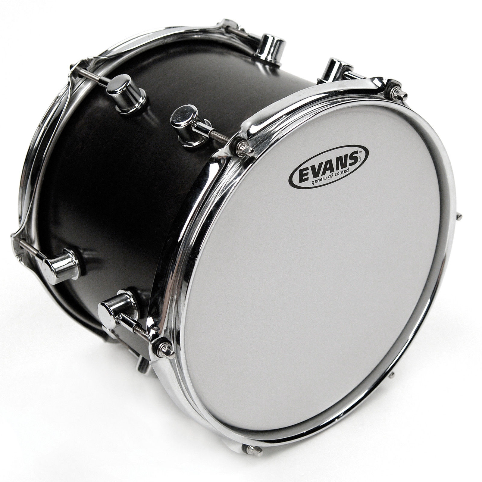 EVANS B18G2 18" DERİ TOM KUMLU BEYAZ ÇİFT KAT (14 MİL) 1