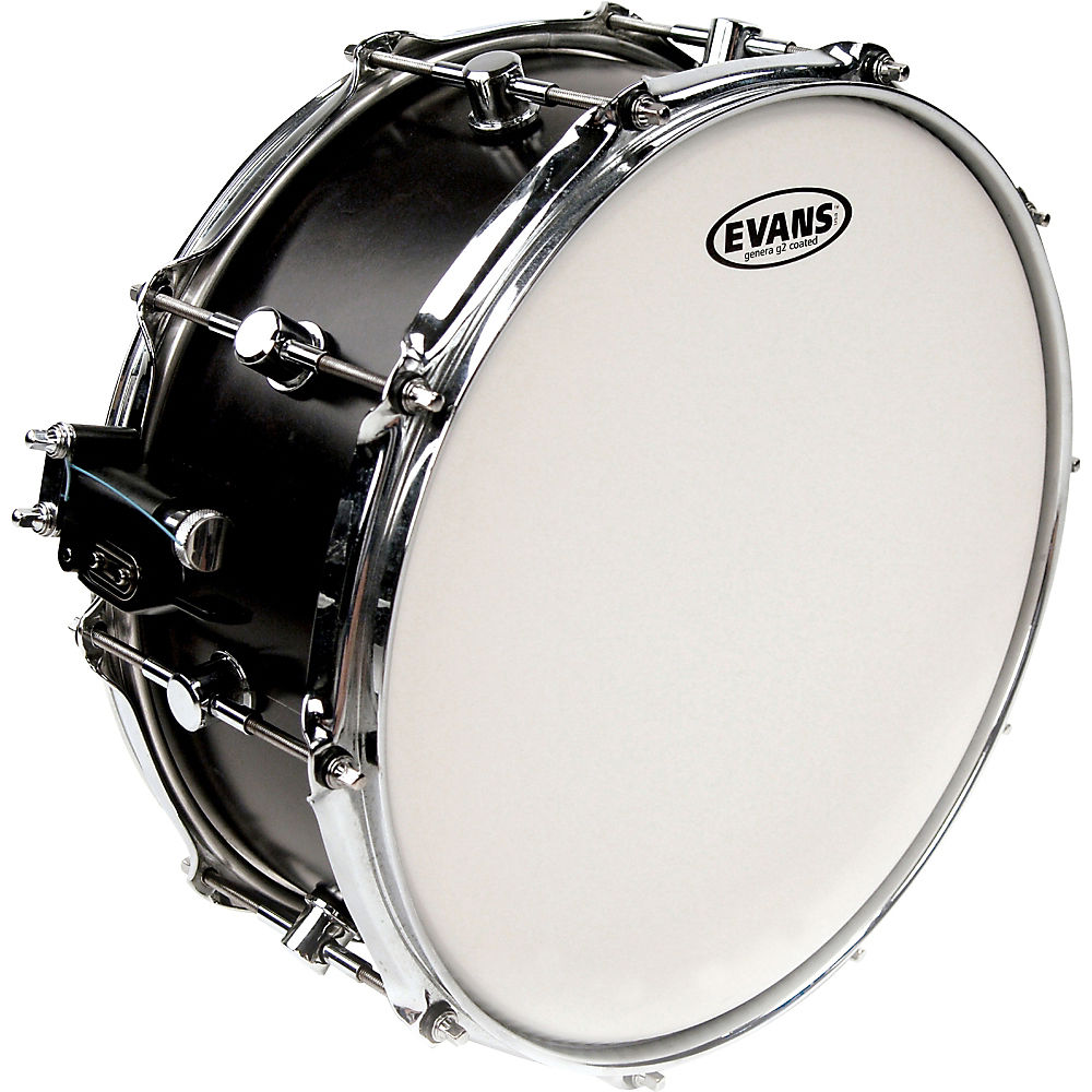 EVANS B18G2 18" DERİ TOM KUMLU BEYAZ ÇİFT KAT (14 MİL) 4