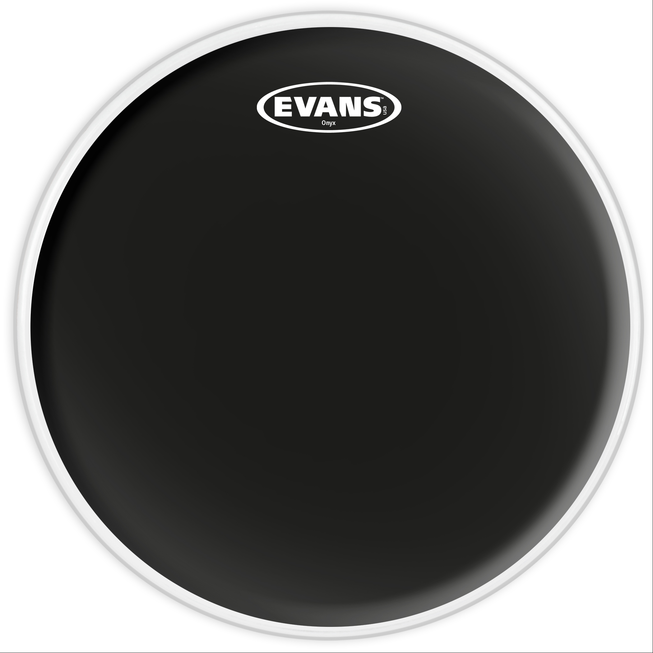 EVANS B20ONX2 20" DERİ TOM KUMLU SİYAH ÇİFT KAT (15 MİL) 1