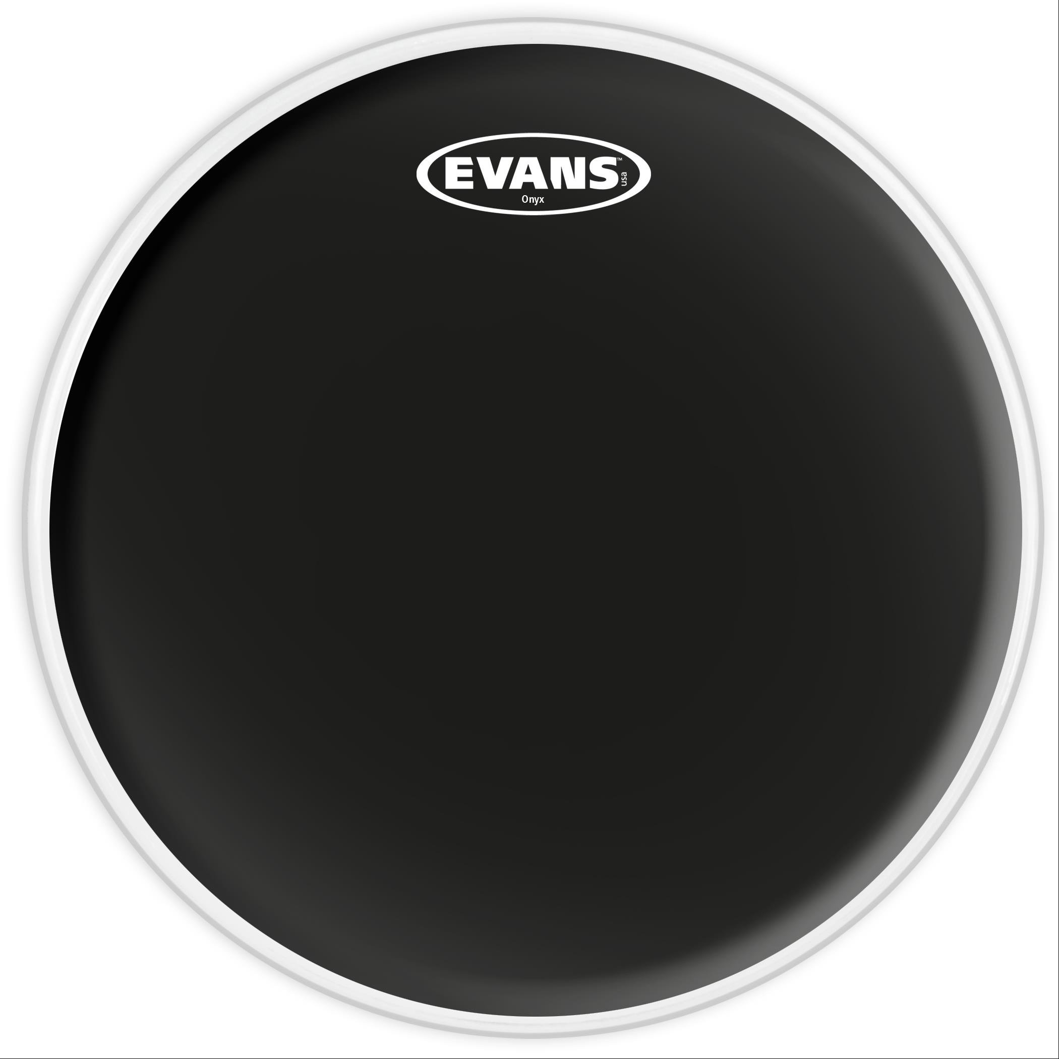 EVANS B20ONX2 20" DERİ TOM KUMLU SİYAH ÇİFT KAT (15 MİL) 3