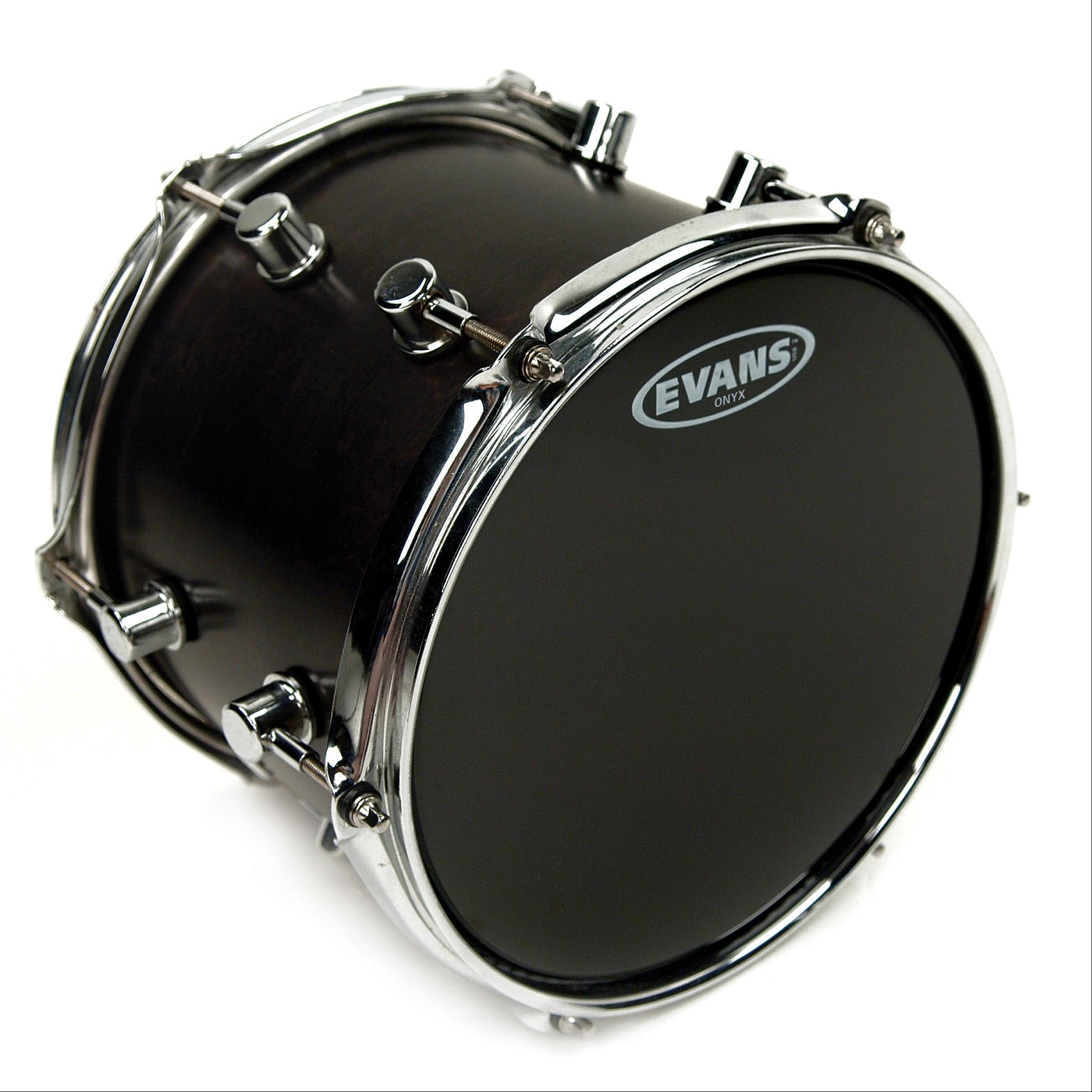 EVANS B20ONX2 20" DERİ TOM KUMLU SİYAH ÇİFT KAT (15 MİL) 4
