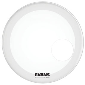 EVANS BD20RSW 20" DERİ RESONANT SMTH BEYAZ 1