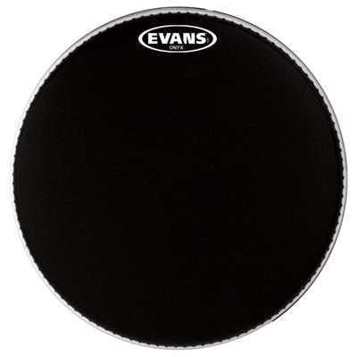 EVANS BD22EMADONX 22" DERİ ONYX KİCK KUMLU SİYAH SÜNGERLİ TEK KAT 2