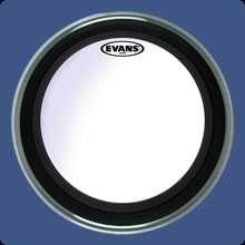 EVANS BD24EMADCW 24" DERİ KİCK KUMLU BEYAZ SÜNGERLİ TEK KAT 1