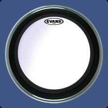 EVANS BD24EMADCW 24" DERİ KİCK KUMLU BEYAZ SÜNGERLİ TEK KAT 2