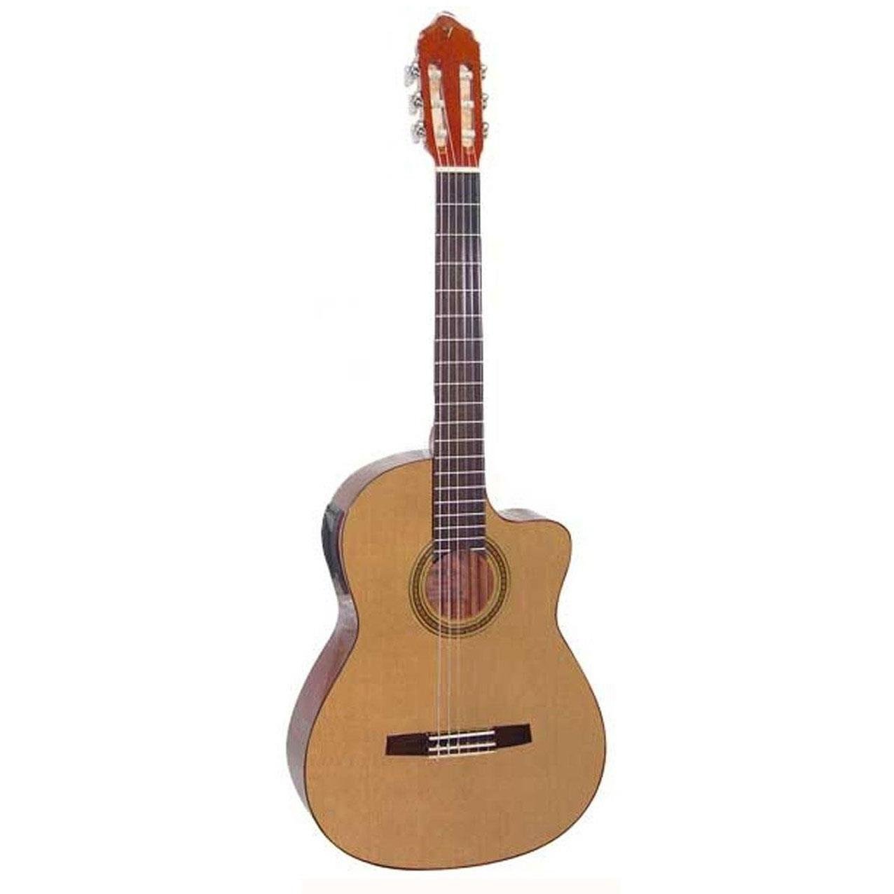 ELEKTRO KLASİK GİTAR, SCALE 4/4, PARLAK NATÜREL, C 2